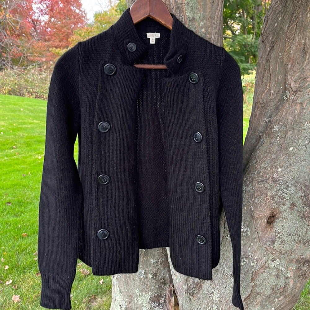 K Crew Black Vintage Sweater